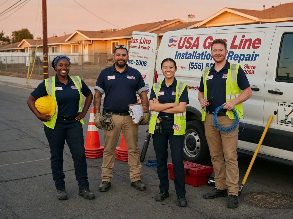 Gas Line Installation company in Dixie, WA